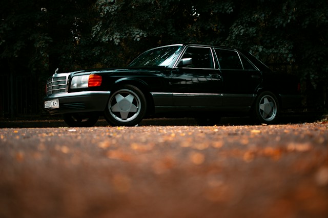 Black car with Borbet rims